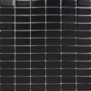 Mosaïque en bâtonnets Céramique noire mate Carreau de WC Carreau de salle de bain MOS24B-0311