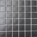 Céramique Mosaïque Carreau noir mat Dos de cuisine MOS16-0311