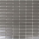 Bâtonnets Mosaïque Céramique gris métal anthracite mat Revêtement mural salle de bain cuisine MOS24B-0211