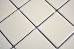 Motif manuel Carreau de mosaïque beige magnolia mat Carrelage de cuisine MOS14-1911_m
