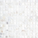 Mosaïque de nacre Mosaïque de coquillage blanc cream Paroi de douche MOS150-SM201
