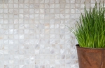 Motif main Mosaïque Coquille nacrée Carrelage mural Salle de bain MOS150-SM201_m