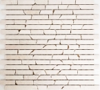 Mosaïque Marbre Pierre naturelle composite Bâtons blanc crème Brick Carrelage anti-éclaboussures Carrelage cuisine - MOS40-0102