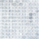Marbre Mosaïque Carreau pierre naturelle gris clair anthracite mix Carrelage mural cuisine - MOS40-40023