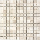 Travertin Carreaux de mosaïque terrasse mur sol pierre naturelle beige clair crème revêtement mural dosseret de cuisine bac à douche - MOS43-46023