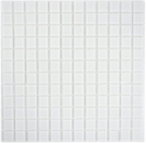 Carreau de mosaïque Mosaïque de verre super blanc Mosaïque de piscine MOS63-0101