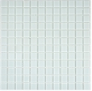 Carreau de mosaïque Mosaïque de verre blanc Mosaïque de piscine MOS63-0102