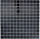 Carreau de mosaïque Mosaïque de verre noir Mosaïque de piscine MOS63-0302