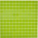Carreau de mosaïque Mosaïque de verre jaune vert Mosaïque de piscine MOS63-0507