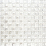 Lüster Luxe Deluxe Carreaux de mosaïque de verre Crystal cream blanc MOS88-8LU90