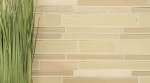 Échantillon manuel Carreau de mosaïque Translucide beige Composite Mosaïque de verre Crystal Pierre beige MOS67-GV14_m