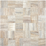 carreau mosaïque autocollant ALU gris clair métal aspect bois MOS200-2222
