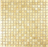 Carreau mosaïque résine or jaune or mur carrelage cuisine salle de bain wc fond cuisine - MOS88-0707