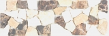 Marbre Bordure Bordure Castanao crème beige marron Bordure pierre naturelle mur salle de bain cuisine sol sauna WC - MOSBOR-CB15