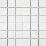 Céramique Mosaïque Carreau blanc Carreau de mosaïque 3D Aspect mural Carrelage cuisine salle de bains