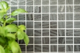 Échantillon manuel de carreau de mosaïque ECO Recycling GLAS ECO noir anthracite MOS360-03_m