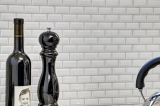 Mini Metro Subway Carreaux de mosaïque Céramique BLANC Carreaux de cuisine MOS26-0102_f | 10 Tapis de mosaïque