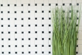Mosaïque Carreau céramique Basket blanc mat noir mat MOS13-CBAS19_f