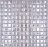 Mosaïque ECO GLAS café métallisé 3DF MOS350-24_f | 10 Tapis de mosaïque