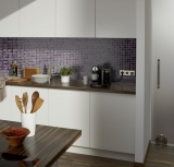 Carreau de mosaïque Translucide lilas Mosaïque de verre Crystal lilas SALLE DE BAIN WC CUISINE MUR MOS62-1104_f | 10 Tapis de mosaïque